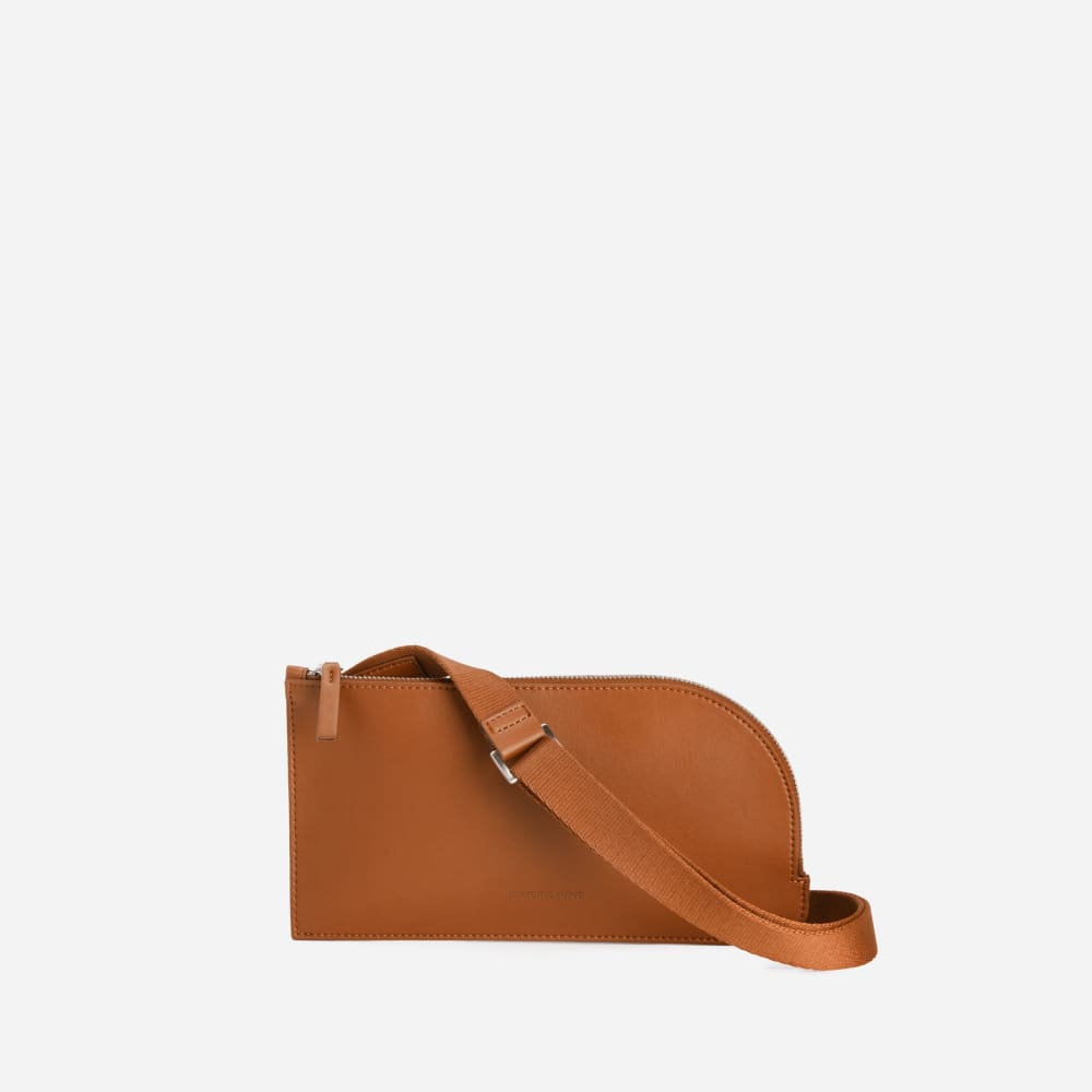 The Cactus Leather Sling Bag | Honey
