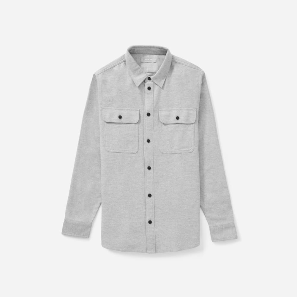 The Heavyweight Overshirt | Uniform | Heathered Grey