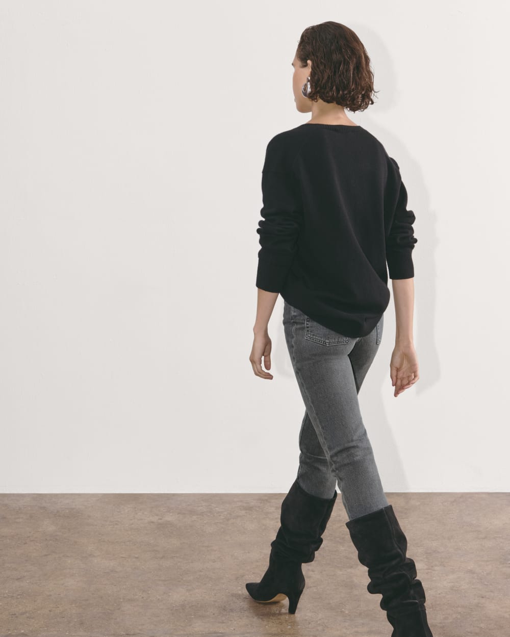 The Original Cheeky庐 Jean | Washed Charcoal | 26.5" Inseam