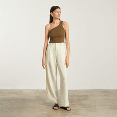 The Linen Way-High庐 Drape Pant | Canvas