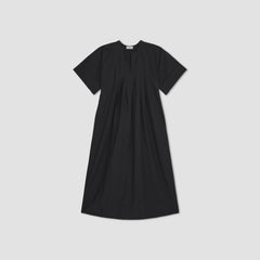 The Poplin Caftan Dress | Black