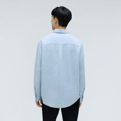 The Relaxed Organic Chambray Shirt | Icy Blue