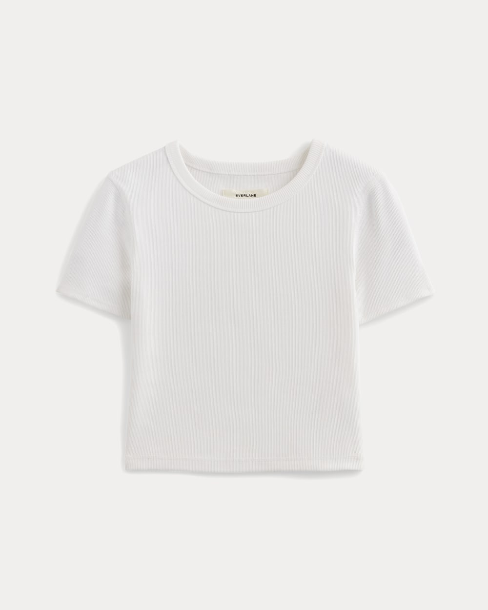 The '90s Rib Tee | White