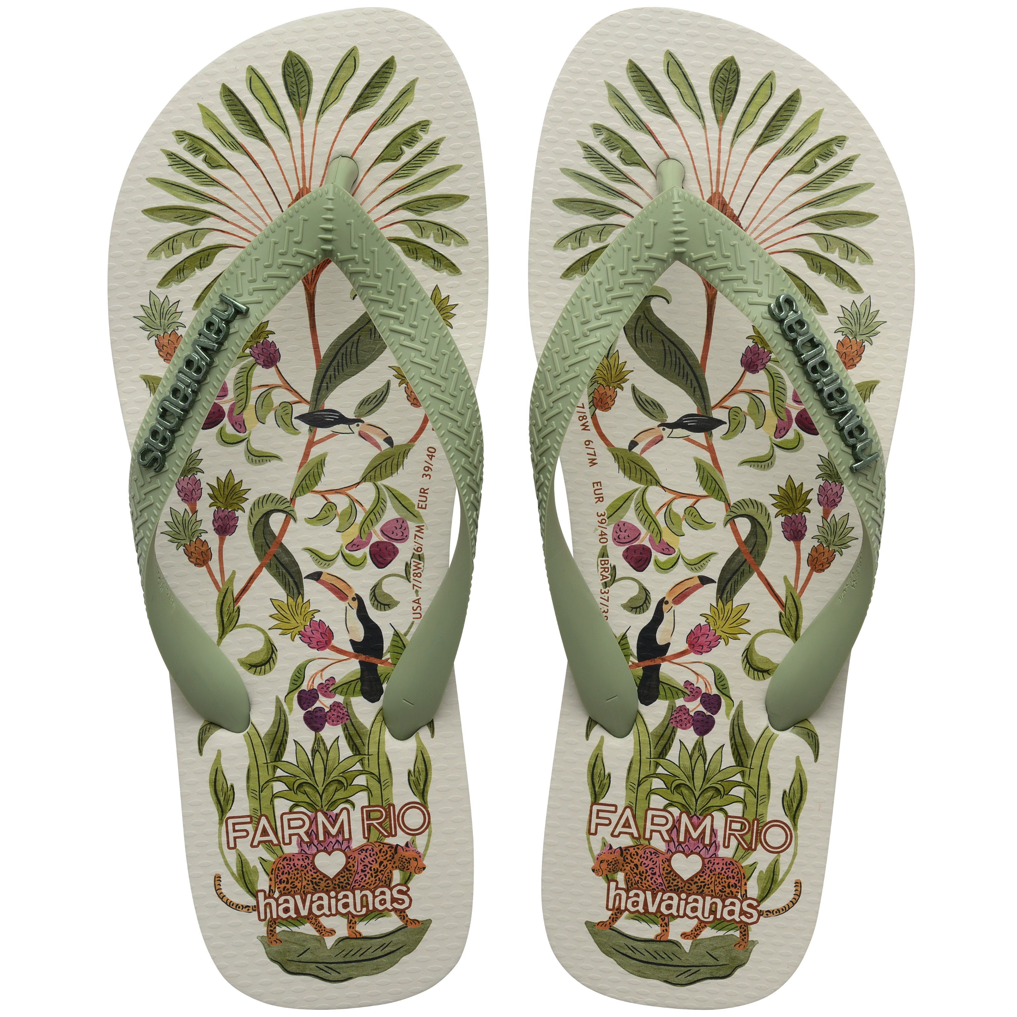 Women's FARM Rio Sweet Forest Flip Flops